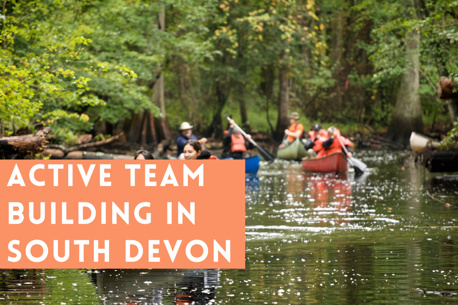 Active team building in south devon